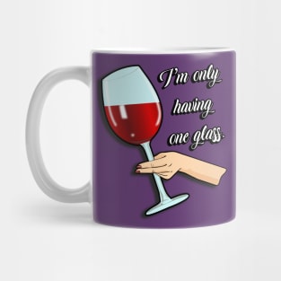 Giant glass of wine Mug